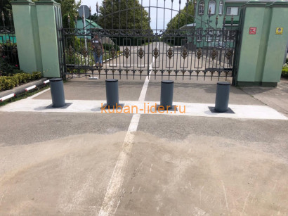 Ввод в эксплуатацию болларда GRIZZLY 275/600-6