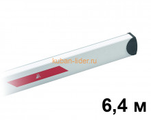 Стрела шлагбаума прямоугольная ELL 6,4 м Стрела шлагбаума прямоугольная ELL 6,4 м