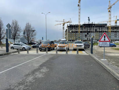 Электромеханический  боллард O&O EASY RUS L  220/700-6 с сигнальными огнями нержавейка