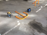 Монтаж дорожных ограждений Парковочные барьеры