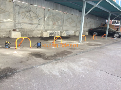 Монтаж дорожных ограждений Парковочные барьеры