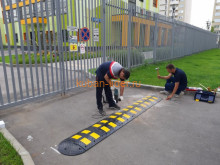 Услуги по монтажу дорожных неровностей