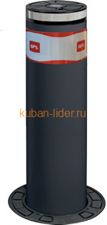 Фиксированный  столб SCUDO F 220/500 - 6 универсальный  с крышкой, лампами освещения и фланцем